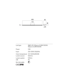 LED аплик за баня REDO 01-3270 ASTON