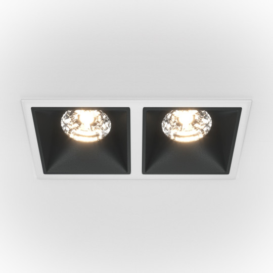 LED луна за вграждане MAYTONI DL043-02-15W3K-D-SQ-WB ALFA LED