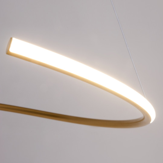 LED пендел MAYTONI MOD242PL-L33BSK CURVE