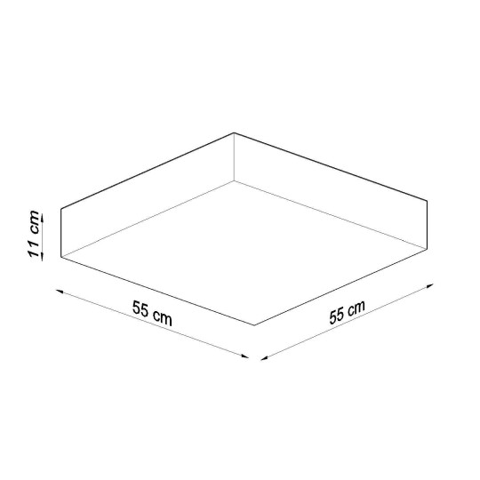 Плафон SOLLUX SL.0922 HORUS 55