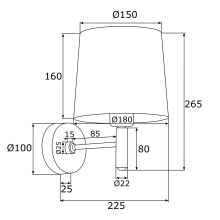 Аплик ARGON 4728 PONTE PLUS