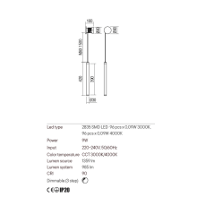 LED аплик REDO 01-3301 SWING