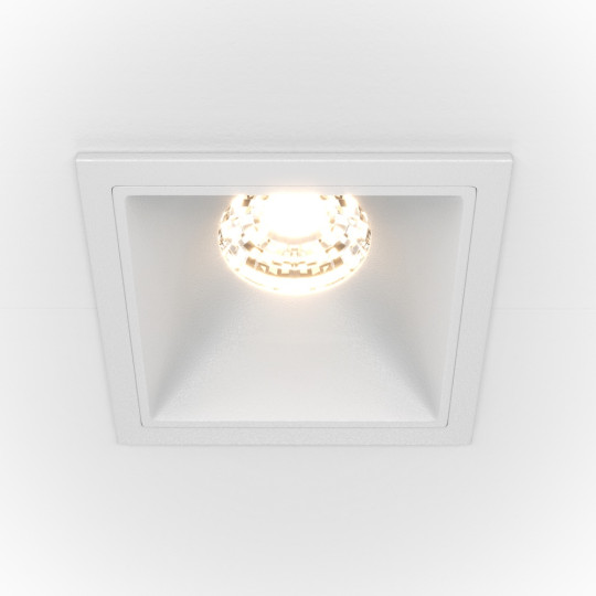 LED луна за вграждане MAYTONI DL043-01-10W3K-D-SQ-W ALFA LED