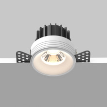 LED луна за вграждане MAYTONI DL058-12W3K-TRS-W ROUND TRIMLESS