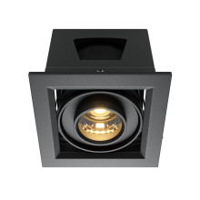 LED луна за вграждане MAYTONI DL093-01-10W3K-B METAL MODERN