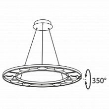 LED пендел MAYTONI MOD070PL-L63B3K FAD