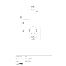 Пендел REDO 01-2731 PLATO