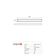 LED Аплик REDO 01-1131 HORIZON