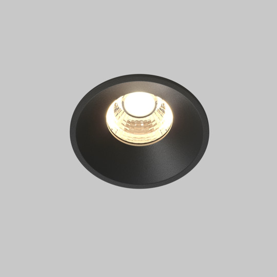 LED луна за вграждане MAYTONI DL058-7W3K-B ROUND