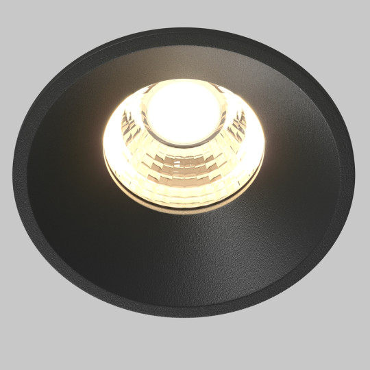 LED луна за вграждане MAYTONI DL058-7W3K-B ROUND