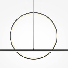 LED пендел MAYTONI MOD247PL-L49BK HALO