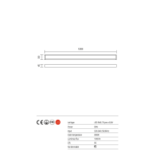 LED Аплик REDO 01-1132 HORIZON