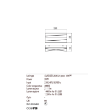 LED аплик REDO 01-2398 ZIGO