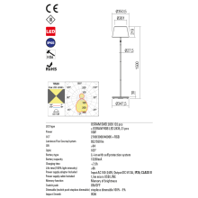 LED градински лампион с USB изход REDO OUTDOOR 90436 TESEO