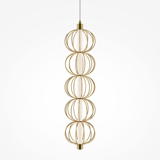 LED пендел MAYTONI MOD216PL-L10G3K GOLDEN CAGE