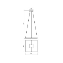 LED пендел SMARTER 01-1646 KLEE