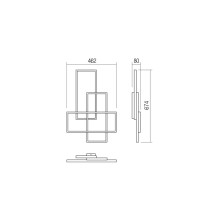 LED плафон SMARTER 01-2312 PLANA