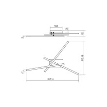 LED плафон SMARTER 01-2968 YUNO 4000K MBR