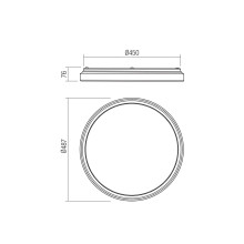 LED плафон SMARTER 01-2970 CASTER