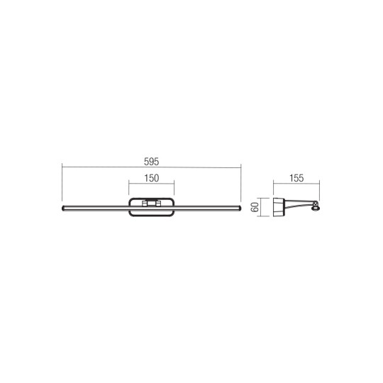 LED аплик за баня SMARTER 01-3085 STEAM