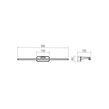 LED аплик за баня SMARTER 01-3086 STEAM