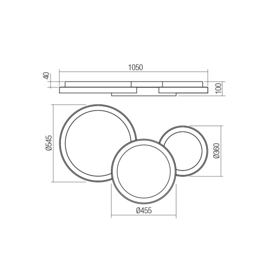 LED плафон SMARTER 01-3373 COMBI CCT WH