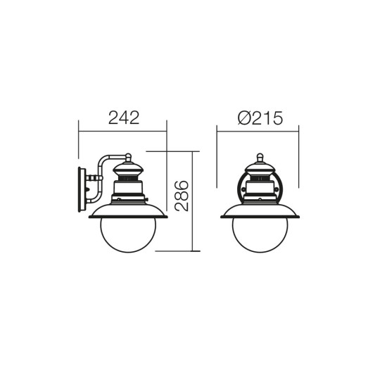 Градински аплик SMARTER 9045 SCOTT