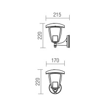 Градински аплик SMARTER 9154 EDMOND